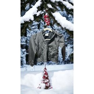 Magellan Outdoors Youth Jacket Solid Black Hooded Full Zip Size X Small Pockets